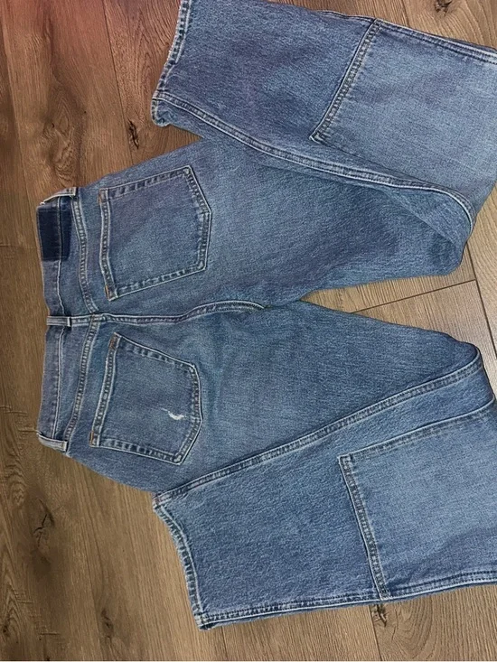 Abercrombie & Fitch Light Blue High-Rise 'The Dad' Jeans - Picture 3 of 4